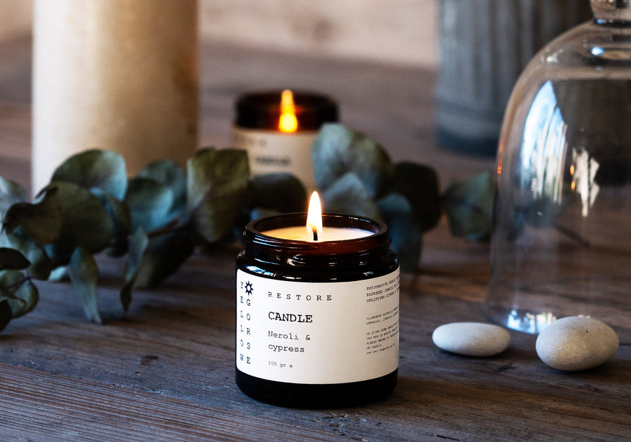 Natural Aromatherapy Rapeseed Wax Candles